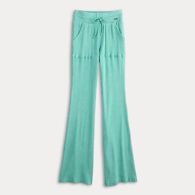 Juniors' Limited Too Rib Washed Flare Lounge Pants