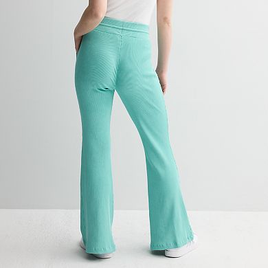 Juniors' Limited Too Rib Washed Flare Lounge Pants