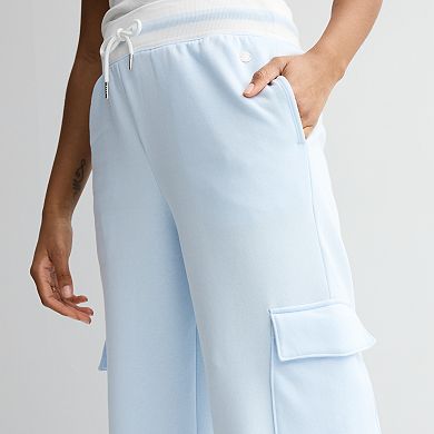 Juniors' Limited Too Cargo Wide Leg Sweatpants