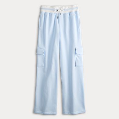 Juniors' Limited Too Cargo Wide Leg Sweatpants