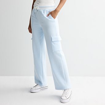 Juniors' Limited Too Cargo Wide Leg Sweatpants
