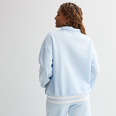 Juniors' Limited Too Color Block Half Zip Sweatshirt