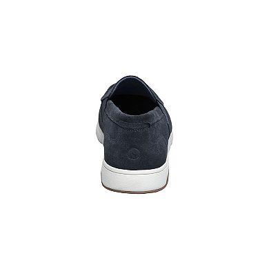 Nunn Bush® Luca Men's Suede Moc Toe Venetian Slip-On Shoes