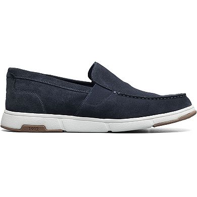 Nunn Bush® Luca Men's Suede Moc Toe Venetian Slip-On Shoes