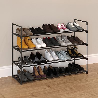 Home Complete Tiered Shoe Rack