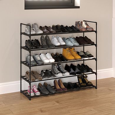 Home Complete Tiered Shoe Rack