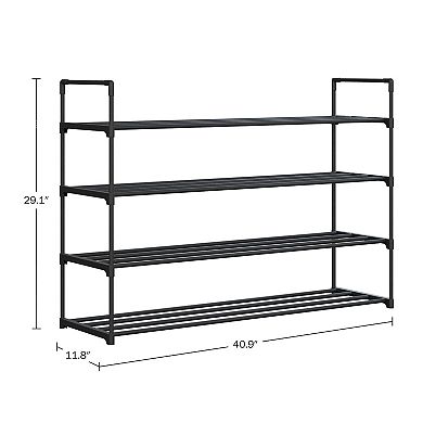 Home Complete Tiered Shoe Rack