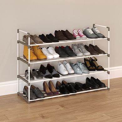 Home-Complete Tiered Shoe Rack