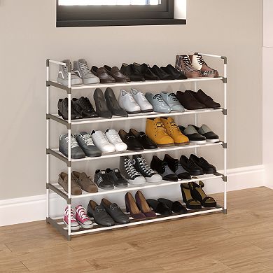Home-Complete Tiered Shoe Rack
