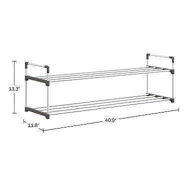 Home-Complete Tiered Shoe Rack
