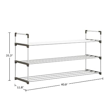 Home-Complete Tiered Shoe Rack