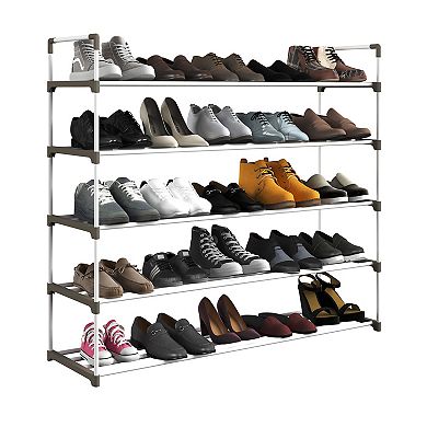 Home-Complete Tiered Shoe Rack