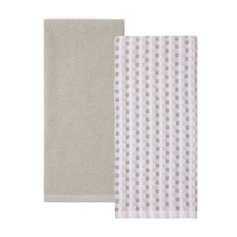 Mingle & Co. 2-Pack Carved Terry Kitchen Towels