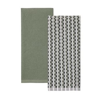 Mingle & Co. 2-Pack Carved Terry Kitchen Towels