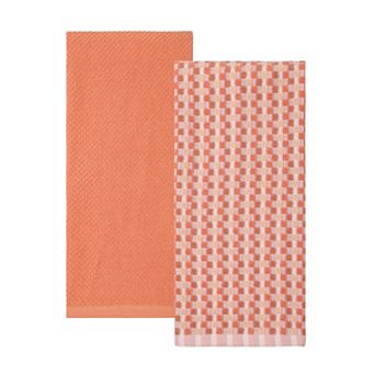 Mingle & Co. 2-Pack Carved Terry Kitchen Towels