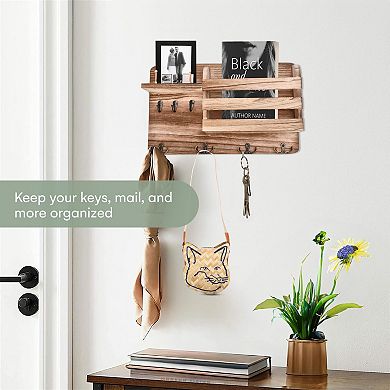 Hallops Wooden Key Holder Wall Mount