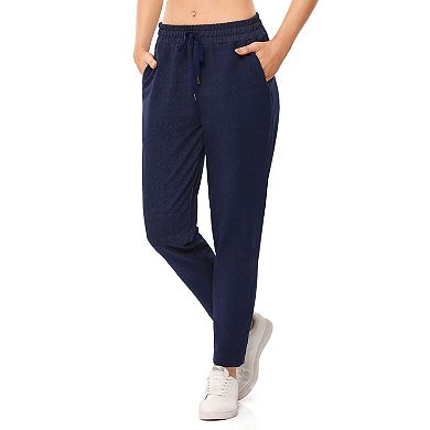 Womens Sweatpants With Zipper Pockets Ankle Side Ruched Jogger Drawstring Sport Athletic Pants