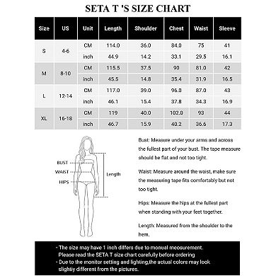 Women's 3/4 Sleeve Crewneck Pleated A Line Dresses Swing Casual Maxi Dress With Pockets