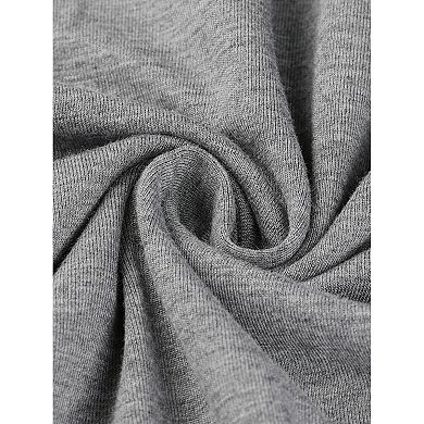 Plus Size Long Sleeve Blouse for Women V Neck Knitted Buttons Decor Ruched Tops