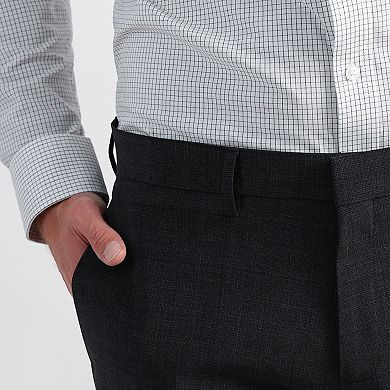 Men's Haggar® Wool Blend Tailored-Fit Flat-Front Dress Pants