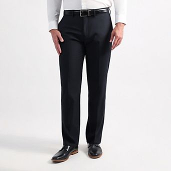 Men's Haggar® Wool Blend Tailored-Fit Flat-Front Dress Pants