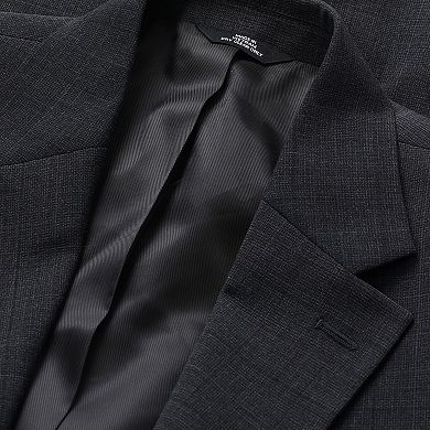 Men's J.M. Haggar™ Wool Windowpane Tailored Fit Suit Separates Jacket