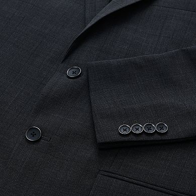 Men's J.M. Haggar™ Wool Windowpane Tailored Fit Suit Separates Jacket