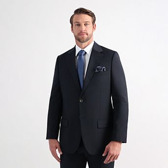 Men's J.M. Haggar™ Wool Windowpane Tailored Fit Suit Separates Jacket