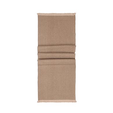 Mingle & Co. Printed Textured Woven Table Runner