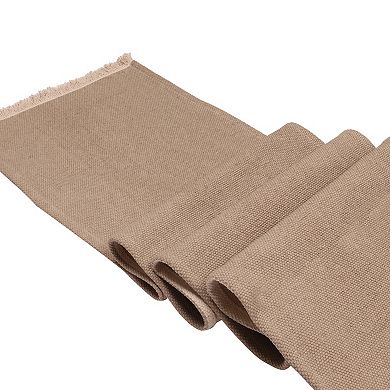 Mingle & Co. Printed Textured Woven Table Runner