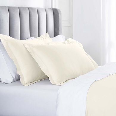 SUPERIOR 400 Thread Count Modal From Beechwood Lightweight Cooling Solid Duvet Cover Set
