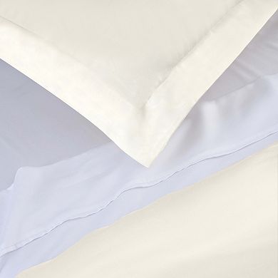 SUPERIOR 400 Thread Count Modal From Beechwood Lightweight Cooling Solid Duvet Cover Set