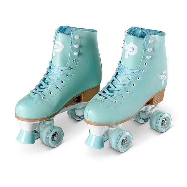 Vintage leather quad roller Skates women's shops size 7