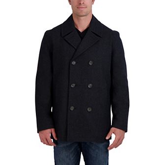 Men's Nautica Wool Peacoat