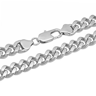 Men's Jewelry Nation Stainless Steel Curb Chain Necklace