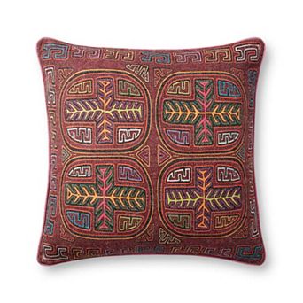 Loloi Multi 22" x 22" Throw Pillow