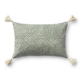 Loloi Distressed Diamond 22" x 22" Throw Pillow