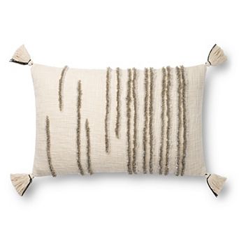 Loloi Natural Throw Pillow