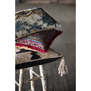 Loloi Blue Multi 13" x 21" Throw Pillow