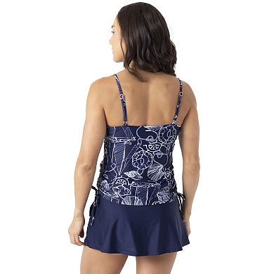 Women's Nautica Adjustable Strap Tankini Top