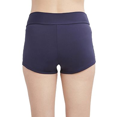 Women's Nautica Knit Boyshort Swim Bottoms