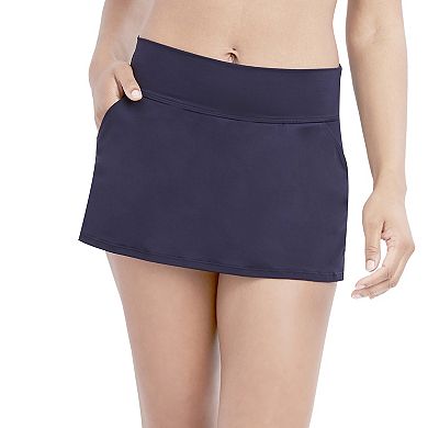 Women's Nautica Knit Midrise Skirted Swim Bottoms