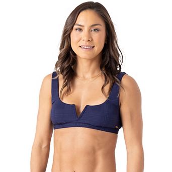 Women's Nautica Jet Setter V-Wire Swim Top with Removable Soft Cups