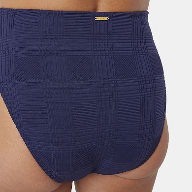 Women's Nautica Jet Setter High Waist Swim Bottoms with Tummy Control