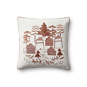 Loloi Spice Village 18" x 18" Throw Pillow