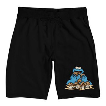 Men's Sesame Street Cookie Monster Pajama Shorts