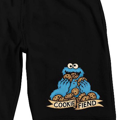 Men's Sesame Street Cookie Monster Pajama Shorts