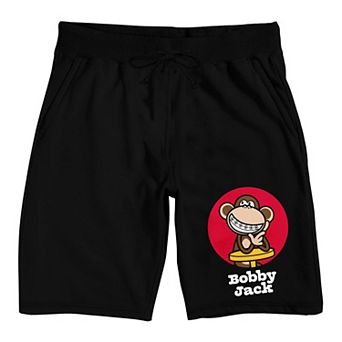 Men's Bobby Jack Monkey Logo Pajama Shorts
