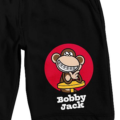 Men's Bobby Jack Monkey Logo Pajama Shorts