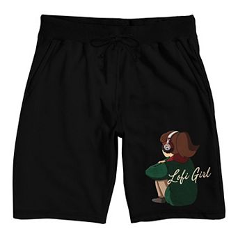Men's Lofi Girl Pajama Shorts
